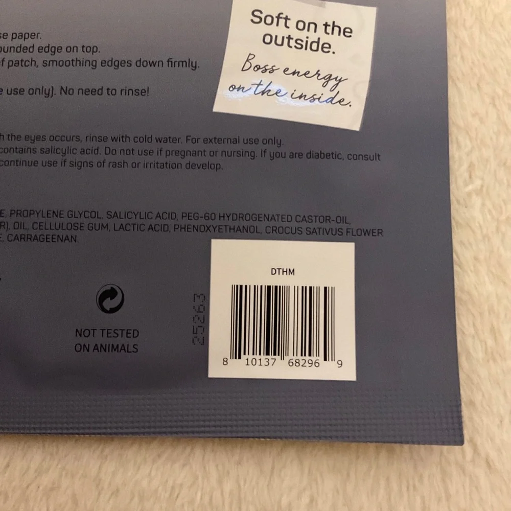 Soft As Heel Oil-Gel Heel Patch - Blue - spa•scentials